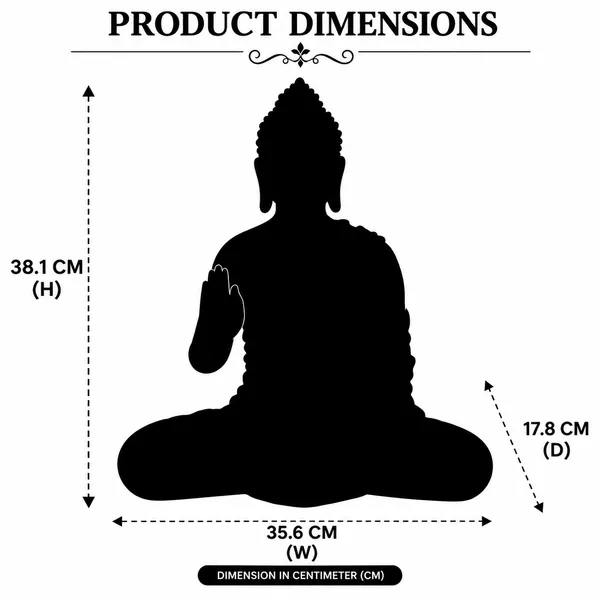 15-Inch_Meditating_Buddha_Statue_–_Handcrafted_Polyresin_Idol_in_Black_&_Yellow_Finish