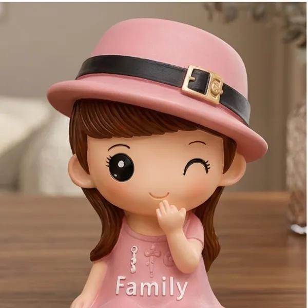 Polyresin_Glossy_Heart_Holding_Sitting_Couple_Showpiece