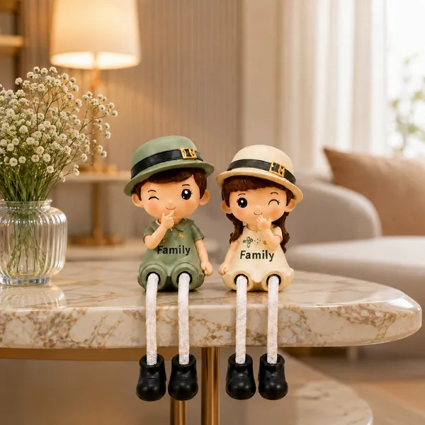 Polyresin_Sweet_Sitting_Together_Couple_Showpiece