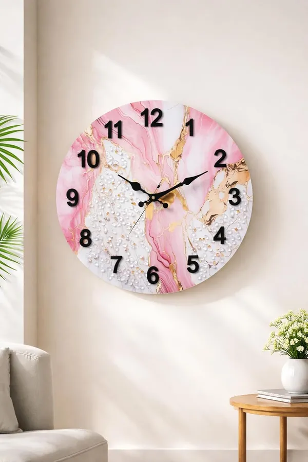 Polyresin_3D_Owl_Design_Analog_Wall_Clock_for_Home_Living_Room