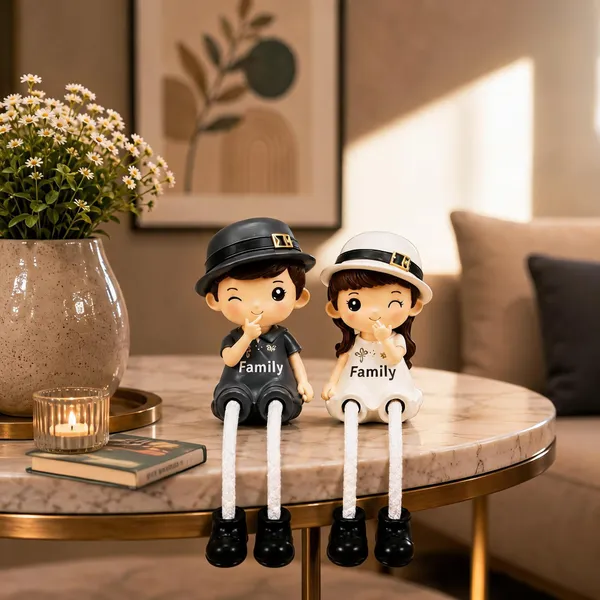 Polyresin_Romantic_Pastel_Sitting_Couple_Showpiece