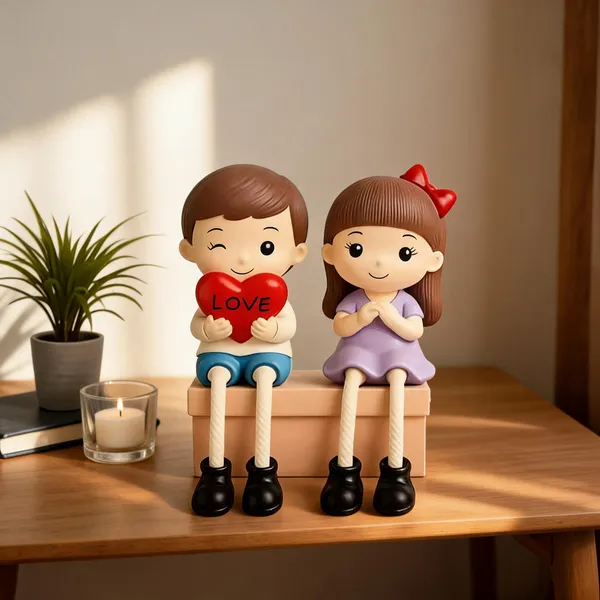 Polyresin_Aesthetic_Heart_Holding_Couple_Showpiece