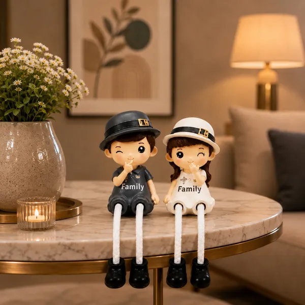 Polyresin_Romantic_Pastel_Sitting_Couple_Showpiece