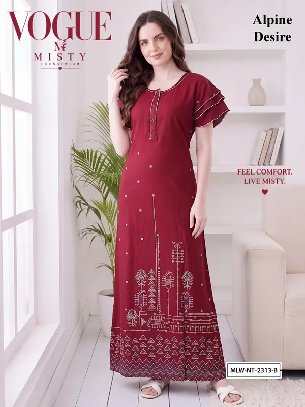 Ruby_Noir_Alpine_Flutter_Sleeve_Nighty_For_Women