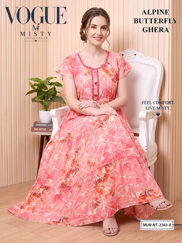Coral_Pink_Alpine_Flared_Maxi_Dress_For_Women