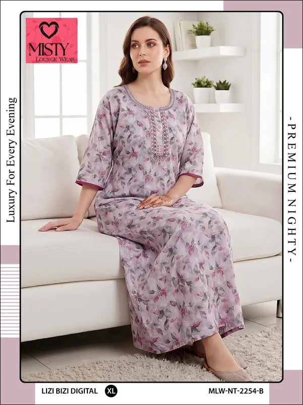 Pink_Alpine_Relaxed_Fit_Nightdress_For_Women