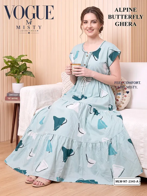 Light_Blue_Alpine_Relaxed_Maxi_Nighty_For_Women