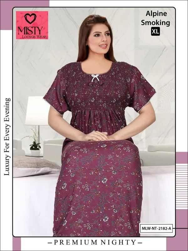 Maroon_Alpine_Relaxed_Fit_Nightdress_For_Women