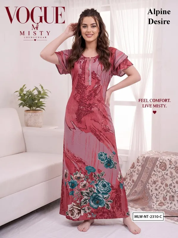 Pink_Alpine_Maxi_Nighty_For_Women