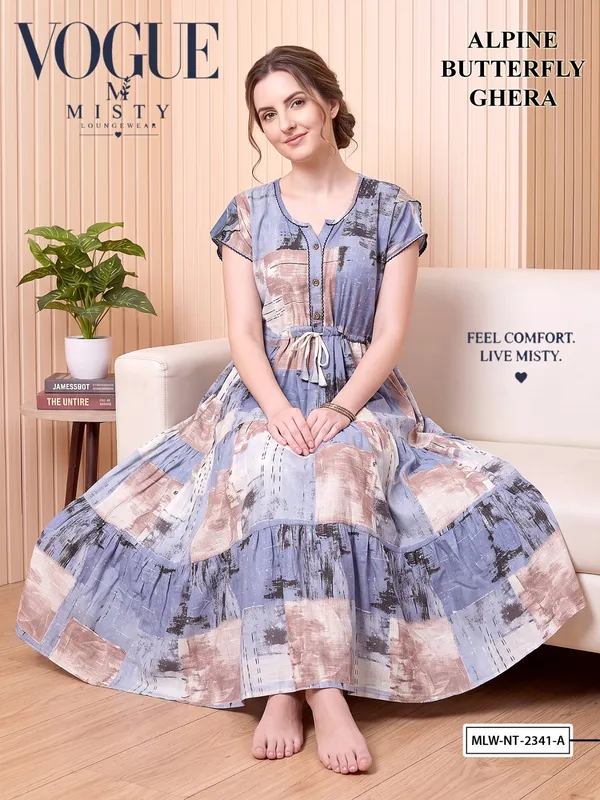 Blue_Alpine_Maxi_Nighty_For_Women