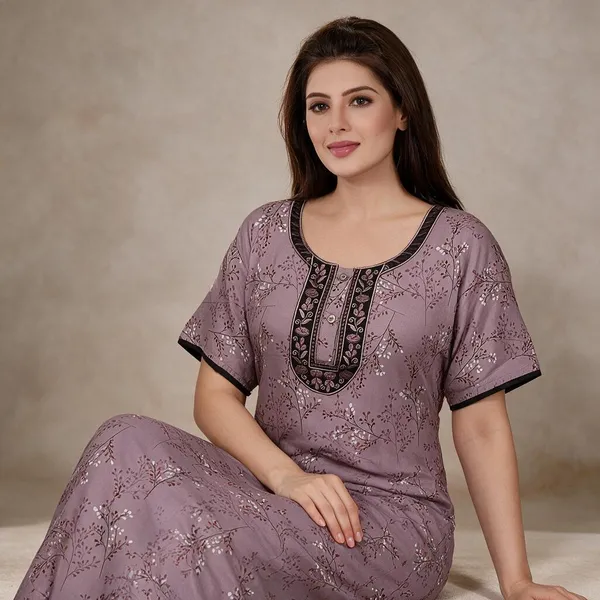 Wine_Alpine_Floral_Relaxed_Fit_Nighty_For_Women