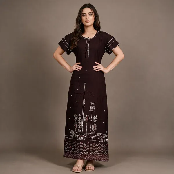 Brown_Alpine_Relaxed_Fit_Nighty_For_Women
