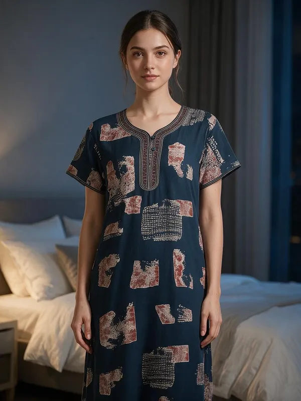 Navy_Alpine_Relaxed_Fit_Night_Suit_For_Women