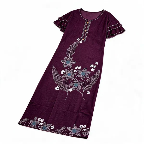 Maroon_Alpine_Relaxed_Fit_Nightdress_For_Women