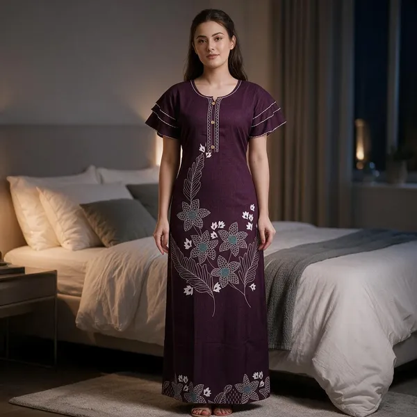 Maroon_Alpine_Relaxed_Fit_Nightdress_For_Women