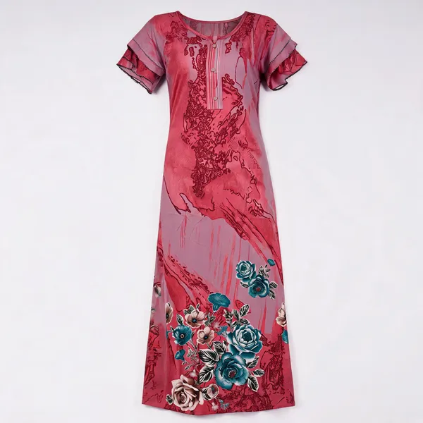 Pink_Alpine_Maxi_Nighty_For_Women