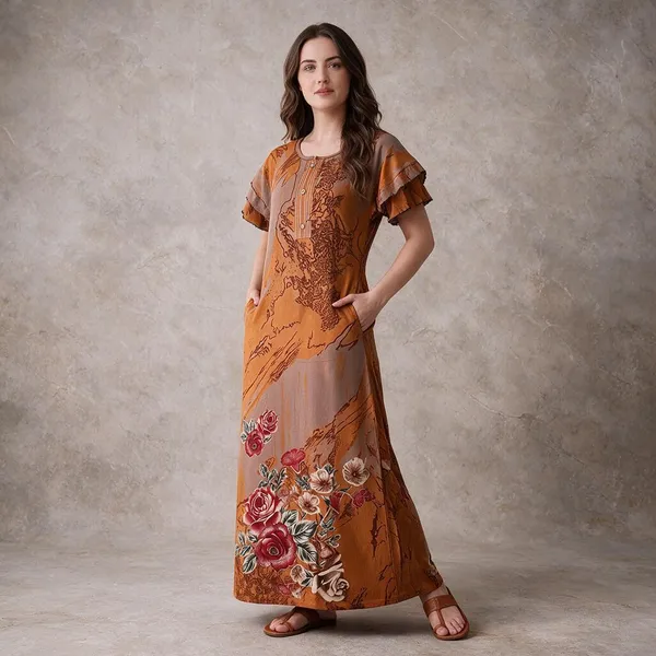 Mustard_Alpine_Relaxed_Fit_Nighty_For_Women