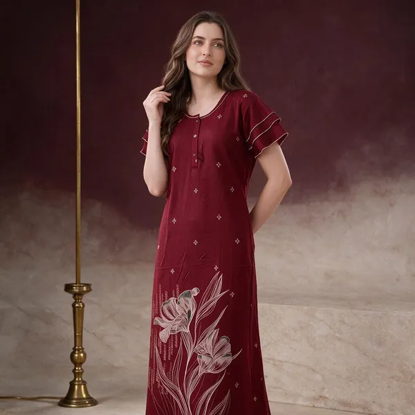 Maroon_Alpine_Relaxed_Fit_Long_Nighty_For_Women