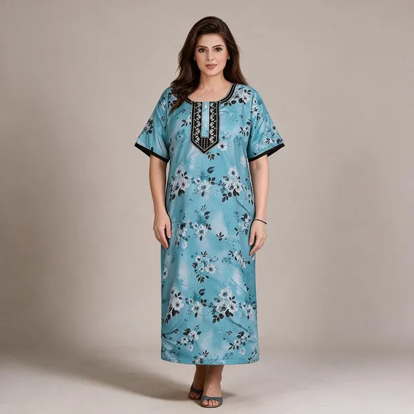 Blue_Polyester_Viscose_Relaxed_Fit_Nighty_For_Women