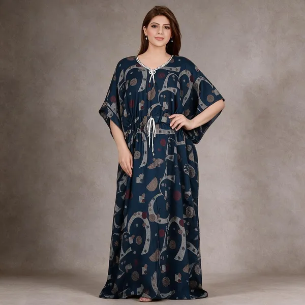 Blue_Alpine_Loose_Fit_Kaftan_Nighty_For_Women