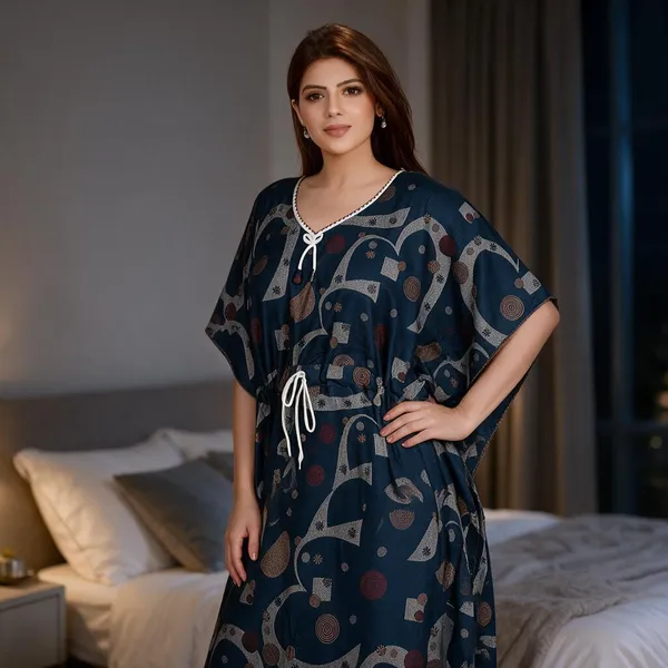 Blue_Alpine_Loose_Fit_Caftan_Nightdress_For_Women