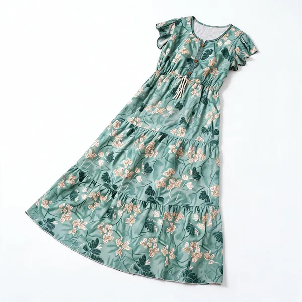 Green_Alpine_Flared_Maxi_Dress_For_Women