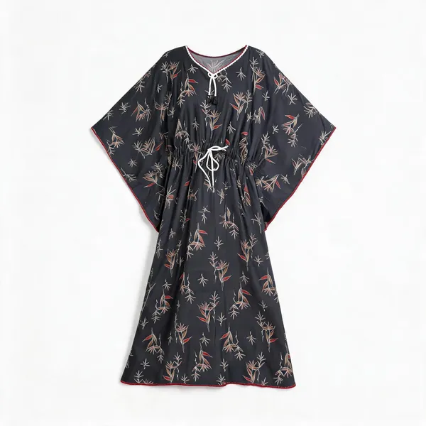 Dark_Grey_Alpine_Kaftan_Nighty_For_Women