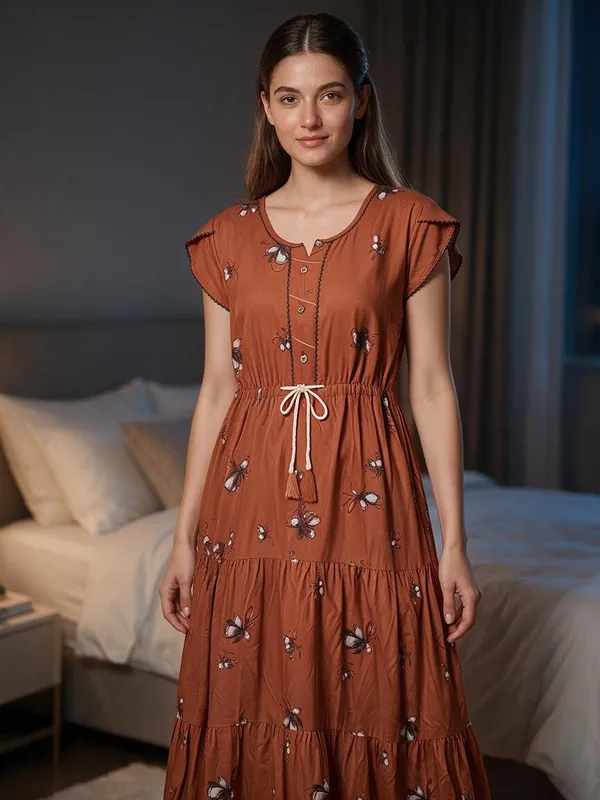 Rust_Alpine_Tiered_Maxi_Dress_For_Women