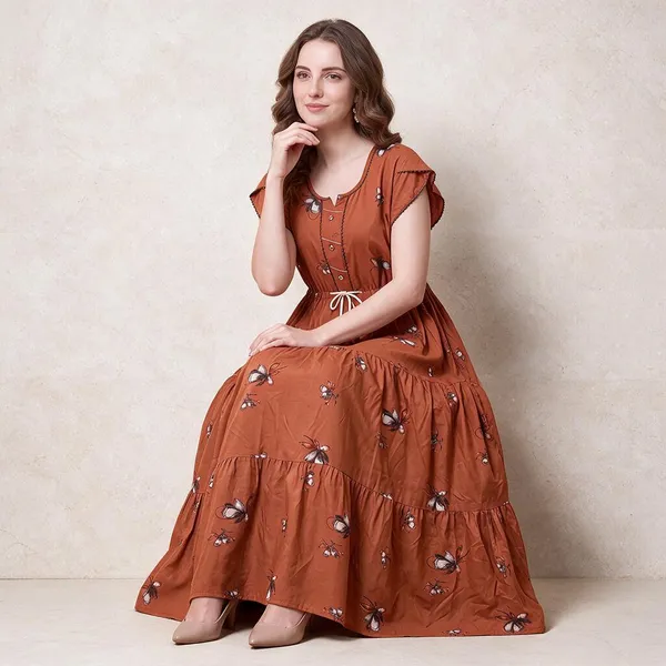 Rust_Alpine_Tiered_Maxi_Dress_For_Women