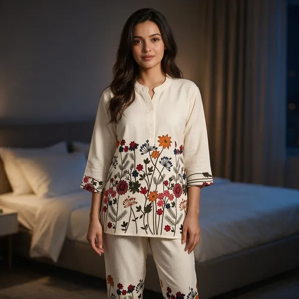White_Khadi_Co-Ord_Set_For_Women