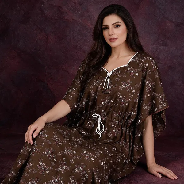Brown_Alpine_Relaxed_Fit_Caftan_For_Women