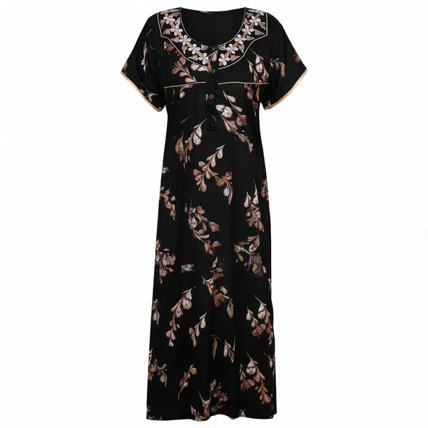 Misty_Black_Alpine_Nightdress_For_Women