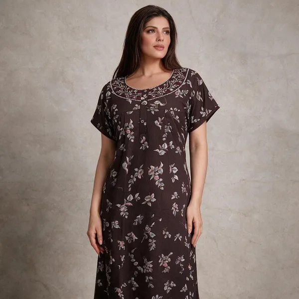 Brown_Alpine_Nighty_For_Women