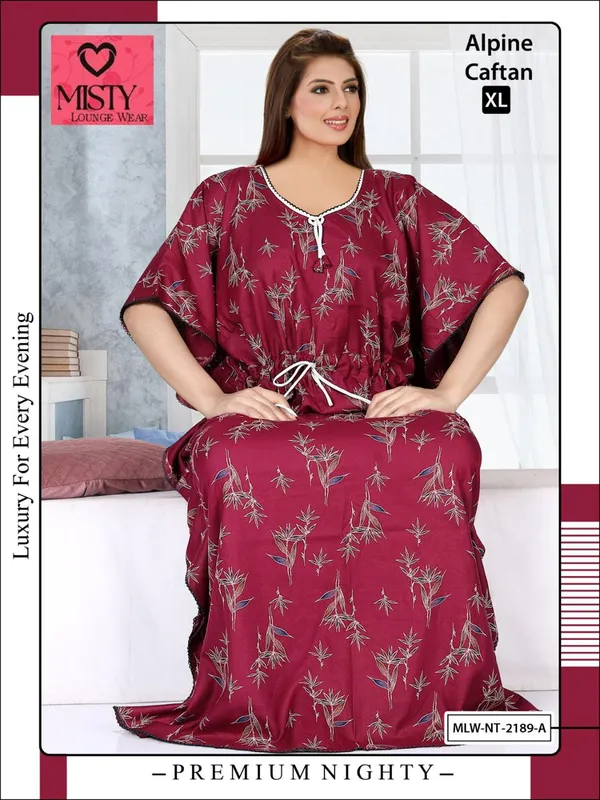 Maroon_Alpine_Relaxed_Fit_Caftan_Nighty_For_Women