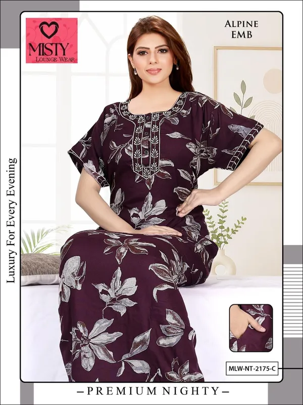 Maroon_Alpine_Relaxed_Fit_Nightdress_For_Women