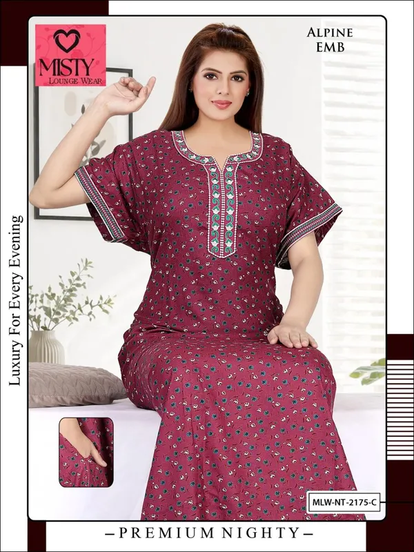 Maroon_Alpine_Relaxed_Fit_Nighty_For_Women