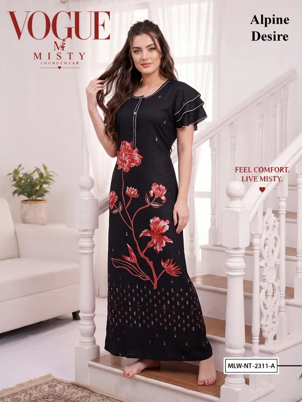 Black_Alpine_Relaxed_Fit_Long_Nighty_For_Women