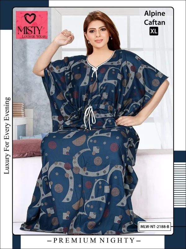 Blue_Alpine_Loose_Fit_Kaftan_Nightwear_For_Women