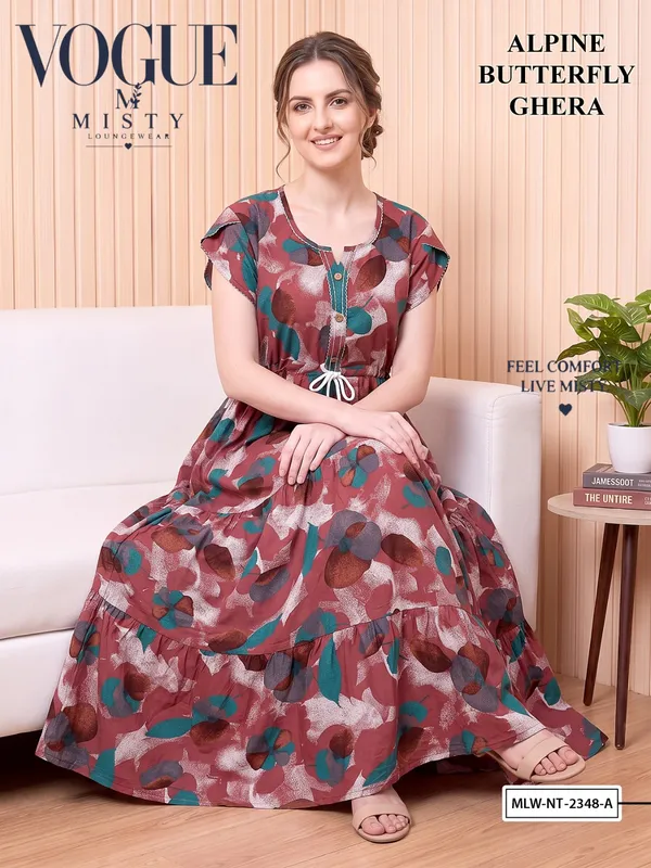 Maroon_Alpine_Fit_And_Flare_Dress_For_Women