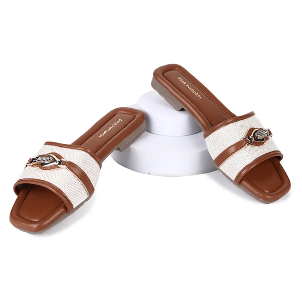 Beige_Jute_Slide_Sandals_For_Women