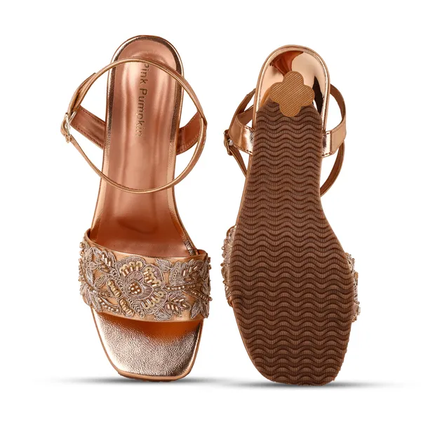 Rose_Gold_Fabric_Floral_Embroidered_Flat_Sandals_For_Women