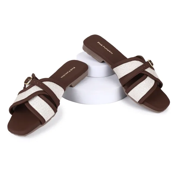 Brown_Jute_Flat_Sandals_For_Women