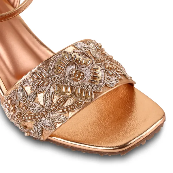 Rose_Gold_Fabric_Floral_Embroidered_Flat_Sandals_For_Women
