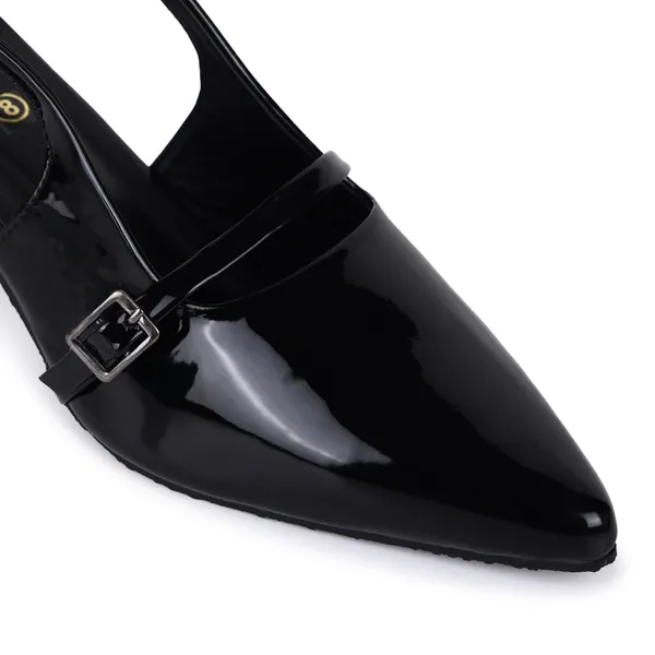 Black_Pu_Pointed_Toe_Slingback_Pumps_For_Women