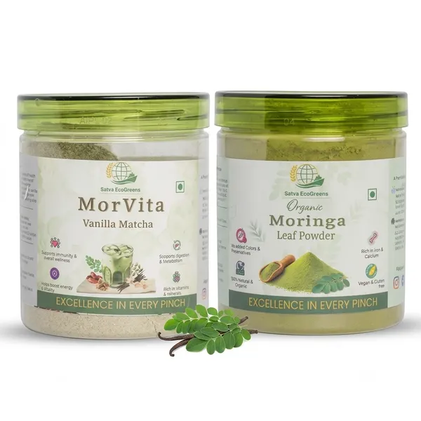 Moringa_Leaf_Powder_And_MorVita_Vanilla_Matcha_Powder_Wellness_Combo_2_Pack_of_2