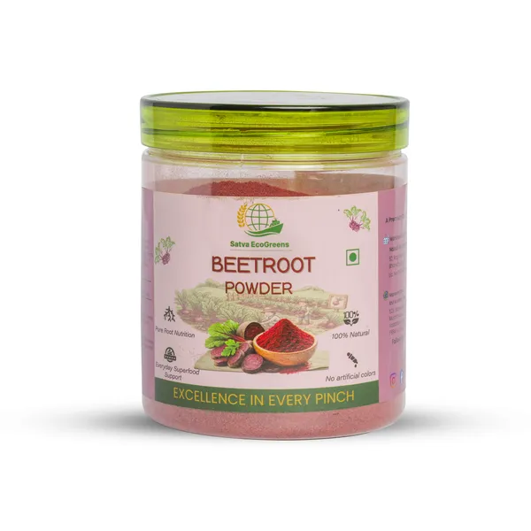 Satva_EcoGreens_Beetroot_Powder