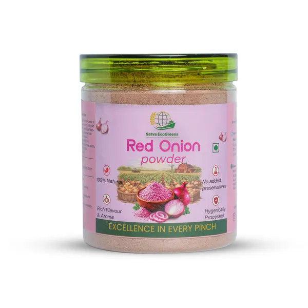 Satva_EcoGreens_Red_Onion_Powder_210G