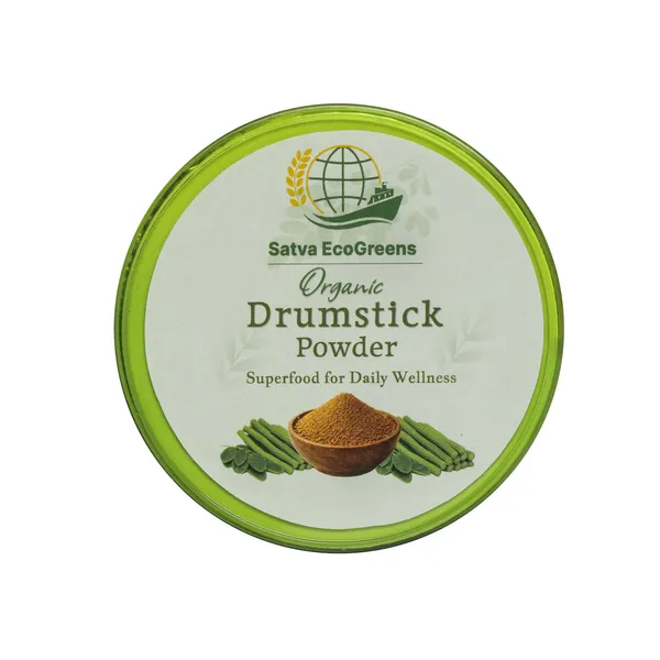 Satva_EcoGreens_Organic_Drumstick_Powder_210g