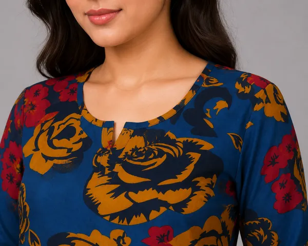 Ayush_Textiles_Women_Night_Suit_Set_Blue_Floral_Print