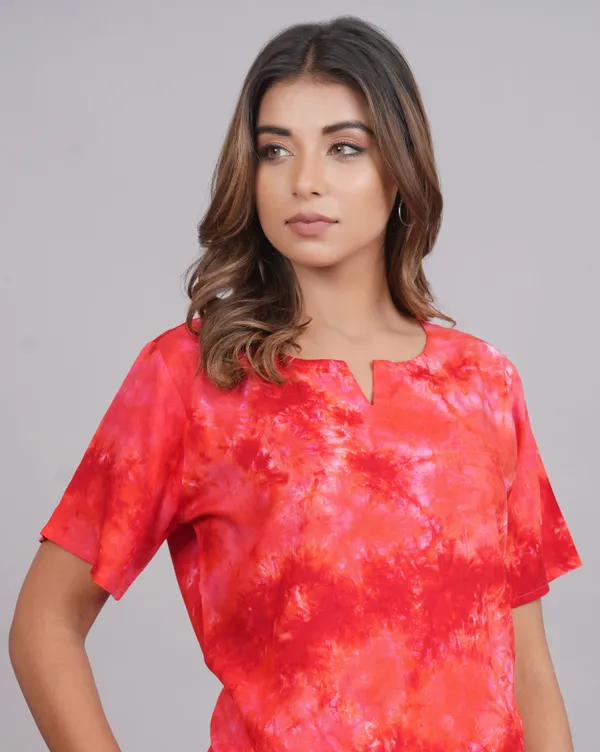 Ayush_Textiles_Women_Printed_Red_Night_Suit_Set